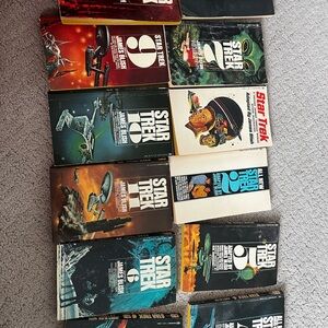 Star Trek Paperback Book Set